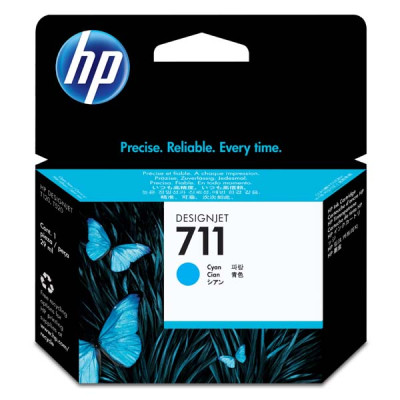 HP CZ130A (711), originálny atrament, azúrový, 29 ml