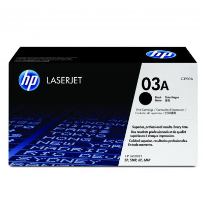 HP C3903A (03A), originálny toner, čierny