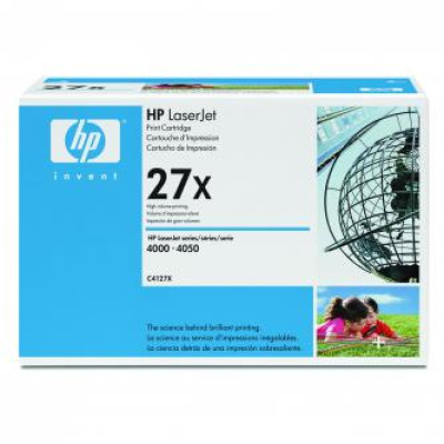 HP C4127X (27X), originálny toner, čierny