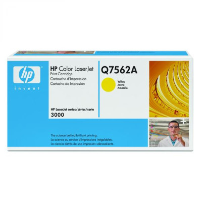 HP Q7562A (314A), originálny toner, žltý