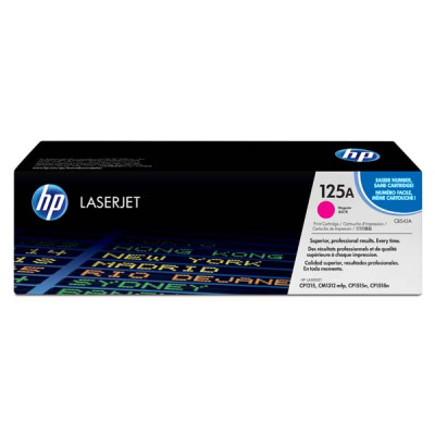 HP CB543A (125A), originálny toner, purpurový