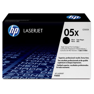 HP CE505X (05X), originálny toner, čierny