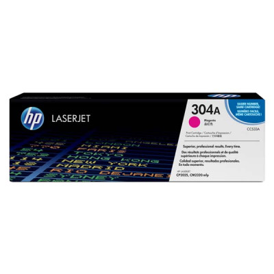 HP CC533A (304A), originálny toner, purpurový