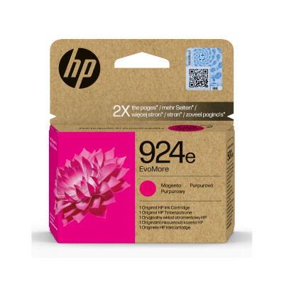 HP 4K0U8NE (924e), originálny atrament, purpurový