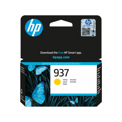 HP 4S6W4NE (937), originálny atrament, žltý