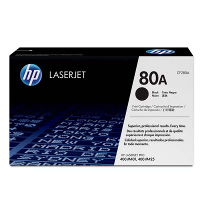 HP CF280A (80A), originálny toner, čierny