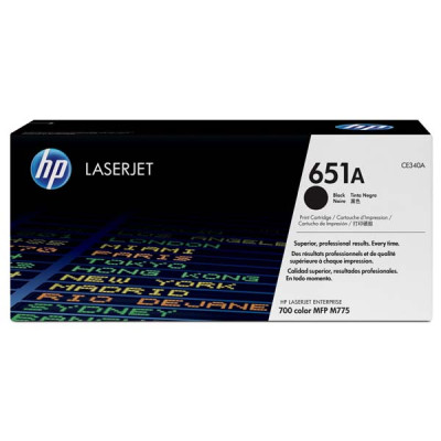 HP CE340A (651A), originálny toner, čierny