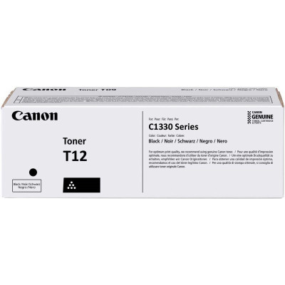 Canon T12Bk (5098C006), originálny toner, čierny