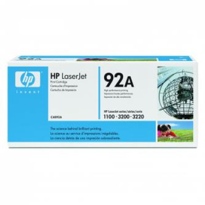 HP C4092A (92A), originálny toner, čierny