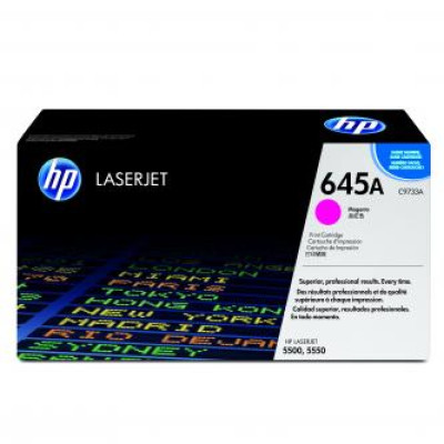 HP C9733A (645A), originálny toner, purpurový