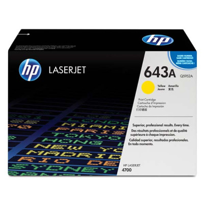 HP Q5952A (643A), originálny toner, žltý