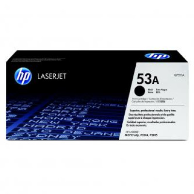 HP Q7553A (53A), originálny toner, čierny