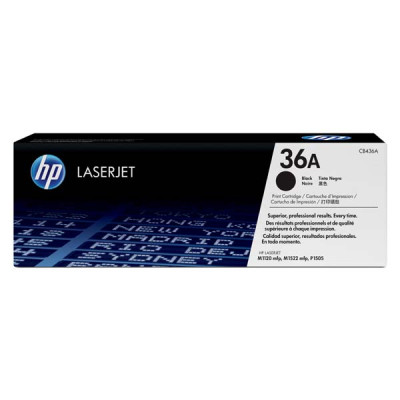 HP CB436A (36A), originálny toner, čierny