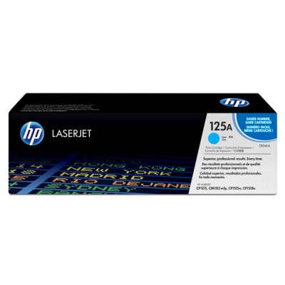 HP CB541A (125A), originálny toner, azúrový