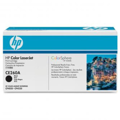 HP CE260A (647A), originálny toner, čierny