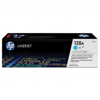 HP CE321A (128A), originálny toner, azúrový