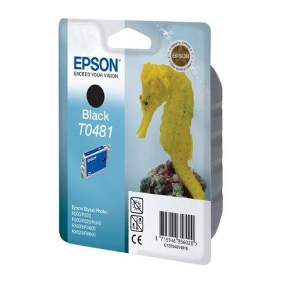 Epson T0481 (C13T048140), originálny atrament, čierny, 13 ml