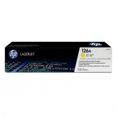 HP CE312A (126A), originálny toner, žltý