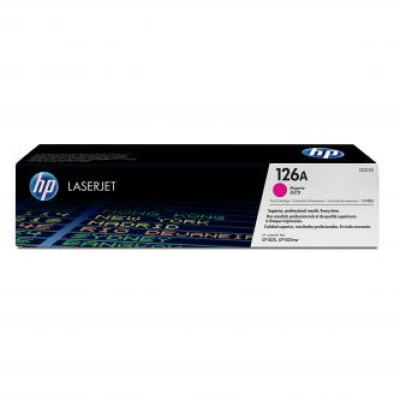 HP CE313A (126A), originálny toner, purpurový