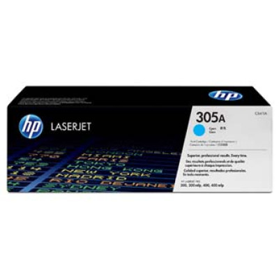 HP CE411A (305A), originálny toner, azúrový