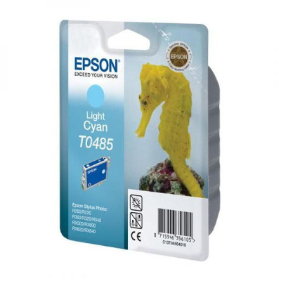 Epson T0485 (C13T048540), originálny atrament, svetlo azúrový, 13 ml