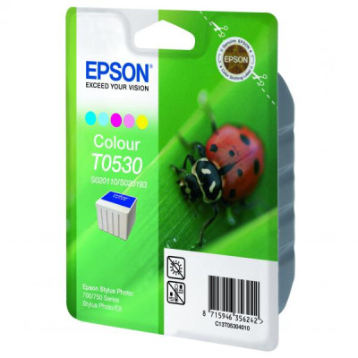 Epson T0530 (C13T053040), originálny atrament, CMY/LC/LM, 4 × 9 + 12, 5-pack