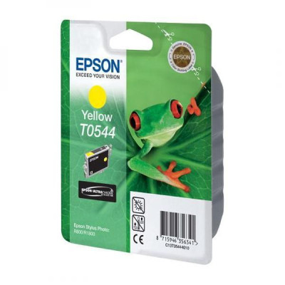 Epson T0544 (C13T054440), originálny atrament, žltý, 13 ml