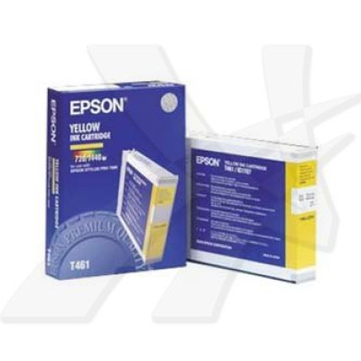 Epson T461 (C13T461011), originálny atrament, žltý, 110 ml