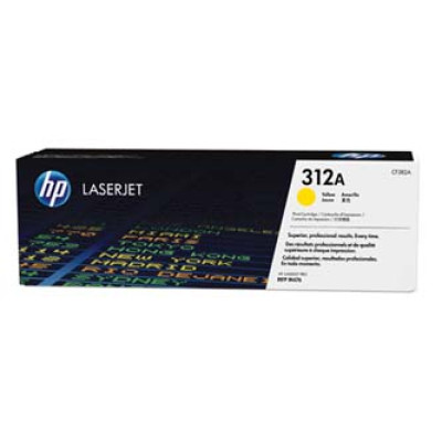 HP CF382A (312A), originálny toner, žltý