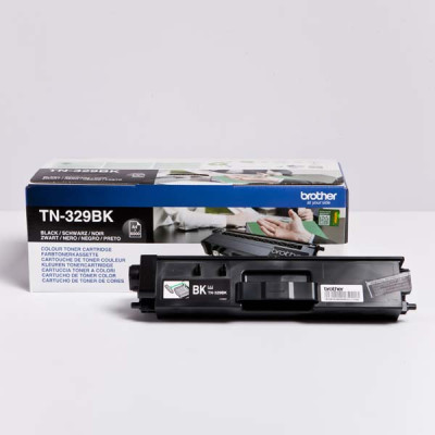 Brother TN-329Bk, originálny toner, čierny