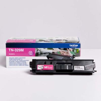 Brother TN-329M, originálny toner, purpurový