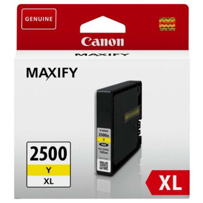 Canon PGI-2500Y XL (9267B001), originálny atrament, žltý, 19,3 ml, XL