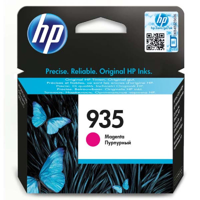 HP C2P21AE (935), originálny atrament, purpurový