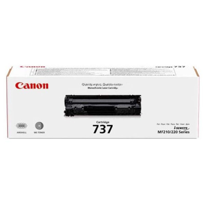 Canon CRG-737Bk (9435B002), originálny toner, čierny