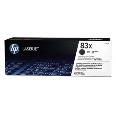 HP CF283X (83X), originálny toner, čierny