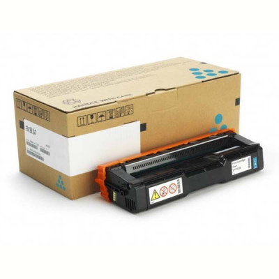 Ricoh 407532, originálny toner, azúrový