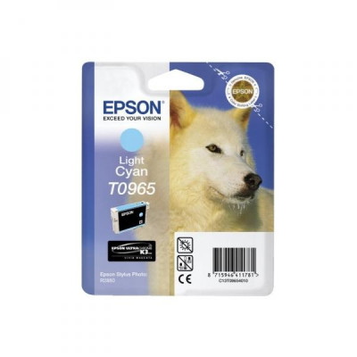 Epson T0965 (C13T09654010), originálny atrament, svetlo azúrový, 13 ml