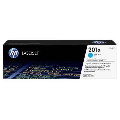 HP CF401X (201X), originálny toner, azúrový