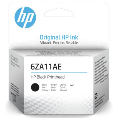 HP 6ZA11AE, originálna tlačová hlava, čierna