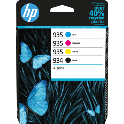 HP 6ZC72AE (934/935), originálny atrament, CMYK, 4-pack