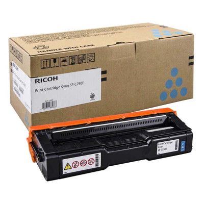 Ricoh 407544, originálny toner, azúrový