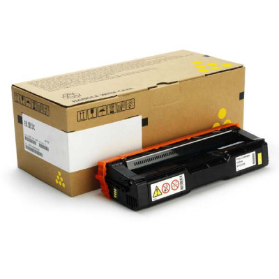 Ricoh 407546, originálny toner, žltý