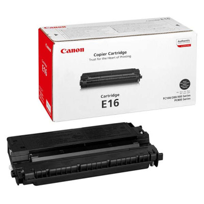 Canon E-16Bk (1492A003), originálny toner, čierny