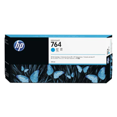 HP C1Q13A (764), originálny atrament, azúrový, 300 ml