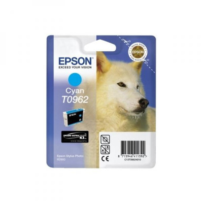 Epson T0962 (C13T09624010), originálny atrament, azúrový, 13 ml