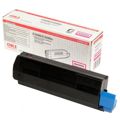 Oki C3200 (42804538), originálny toner, purpurový