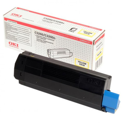 Oki C3200 (42804537), originálny toner, žltý