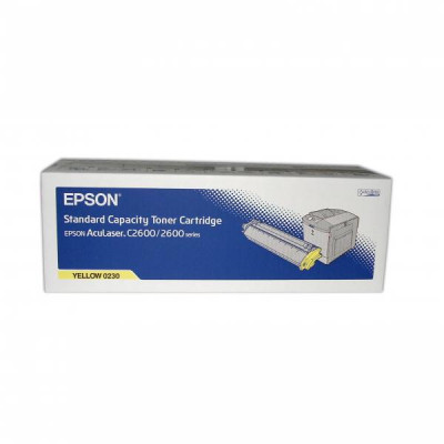 Epson C13S050230, originálny toner, žltý