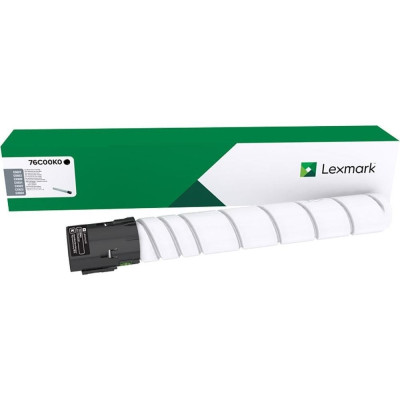 Lexmark 76C00K0, originálny toner, čierny