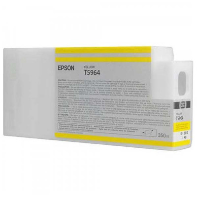 Epson T5964 (C13T596400), originálny atrament, žltý, 350 ml